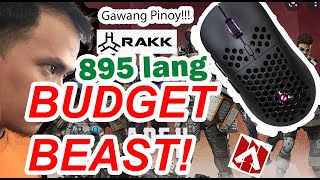 RAKK DASIG WIRELESS. Unboxing ang Gaming Review. NEW BUDGET WIRELESS MOUSE! WORLD CLASS php895 only.