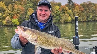 How to Catch Fall Walleye Pitching Jigs