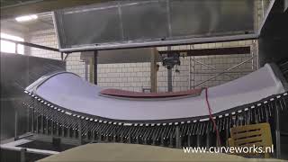 Adapa A/S Thermoforming on the Adaptive Mould at CurveWorks BV