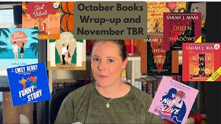 October Books Wrap-up & November TBR | Throne of Glass, Romance, Fantasy, Holiday Books