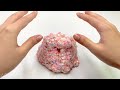 【asmr】🩷ピンクと白のスパンコールスライム🤍【音フェチ】pink u0026 white sequin slime