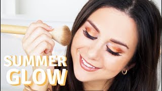 MY ULTIMATE SUMMER GLOWY GLAM MAKEUP ROUTINE | ASHLEY GAITA