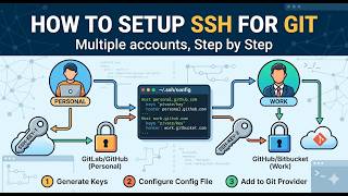 How to set up SSH for multiple Git accounts