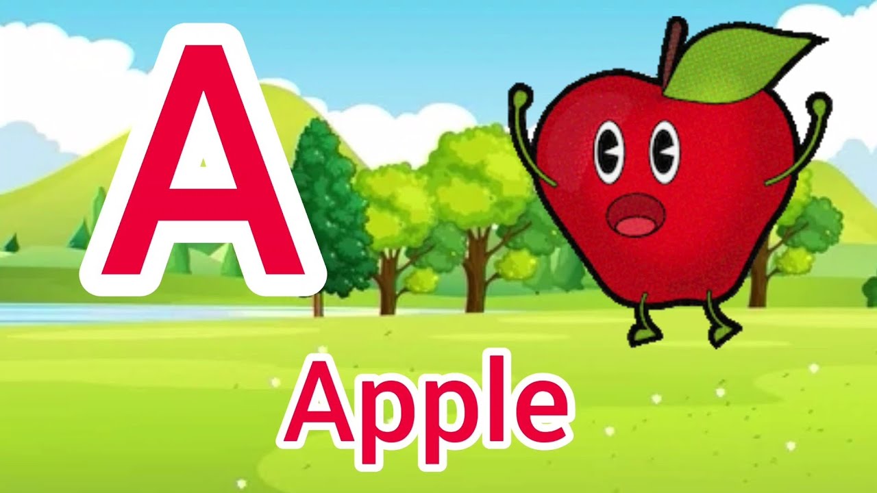 Abcd Efghijklmnopqrstuvwxyz Learn The Alphabet Song With A For Apple ...