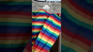 Meesho rainbow top 😍