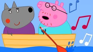 Row Row Row Your Boat Song | Peppa Pig Nursery Rhymes & Kids Songs | Peppa Pig Songs | Baby Songs