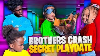 BROTHERS MAD 😡 at SISTER for her SECRET 🤫 play date!!!