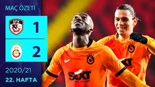 ÖZET: Gaziantep FK 1-2 Galatasaray | 22. Hafta - 2020/21