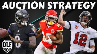 How to DOMINATE Your DYNASTY STARTUP AUCTIONS in DYNASTY FANTASY FOOTBALL 2021!