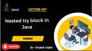 Core Java part107.Nested Try Block in Java | Exception Handling Explained with Examples