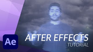 How to Create a HOLOGRAM in After Effects - TUTORIAL