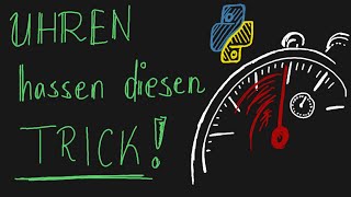 Timing, Performance bzw. Zeitmessung unter python