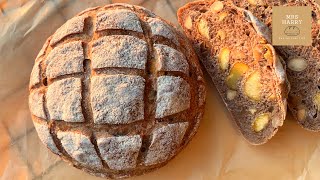 Rye Bread with Chestnut 栗子裸麥包 | Mrs Harry Baking Practice