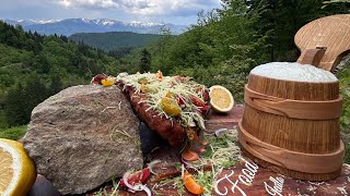 MEAT MADNESS 🥓🌲| Food in Nature Slovakia ❤️ 🔥