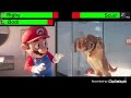 Rigby & Bodi VS Scud (Toy Story) with Healthbars