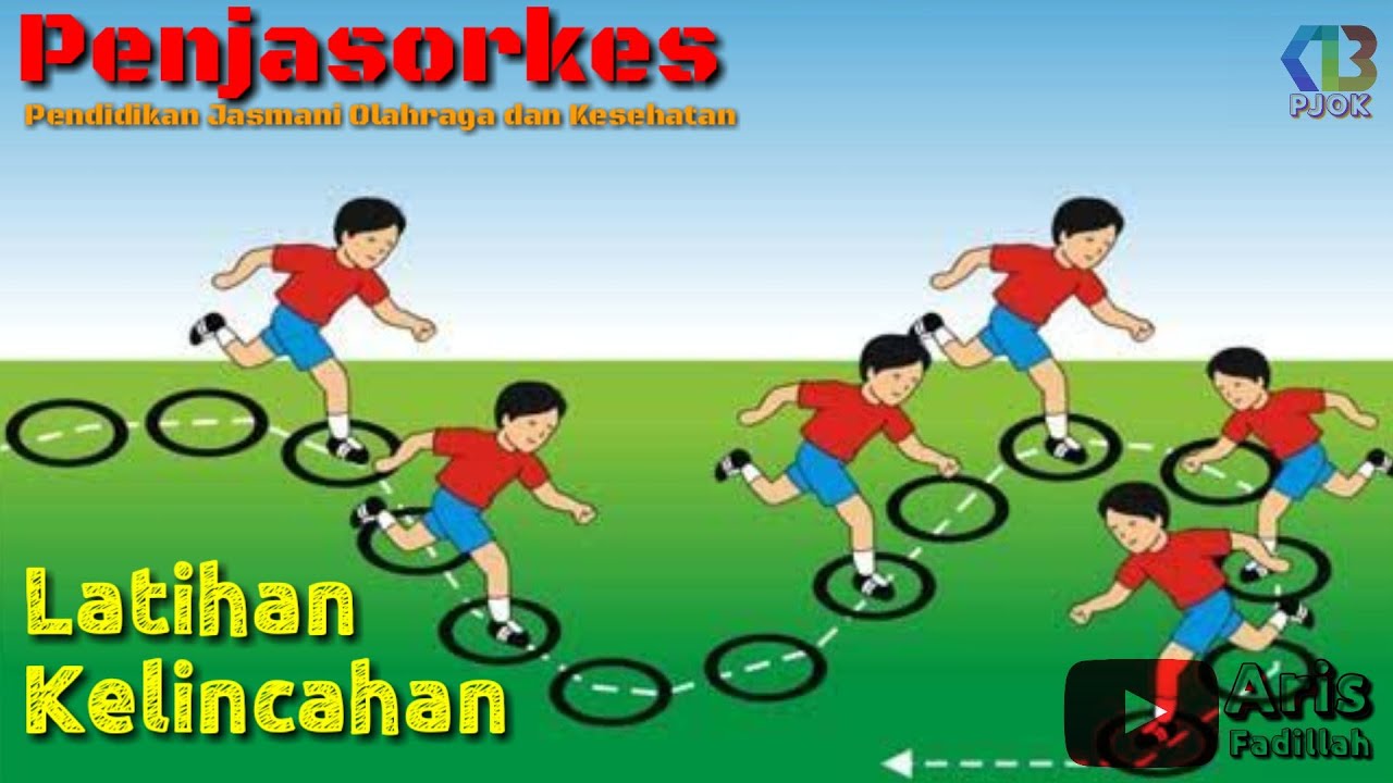 PJOK - Kebugaran Jasmani : Gerakan Latihan Kelincahan - YouTube