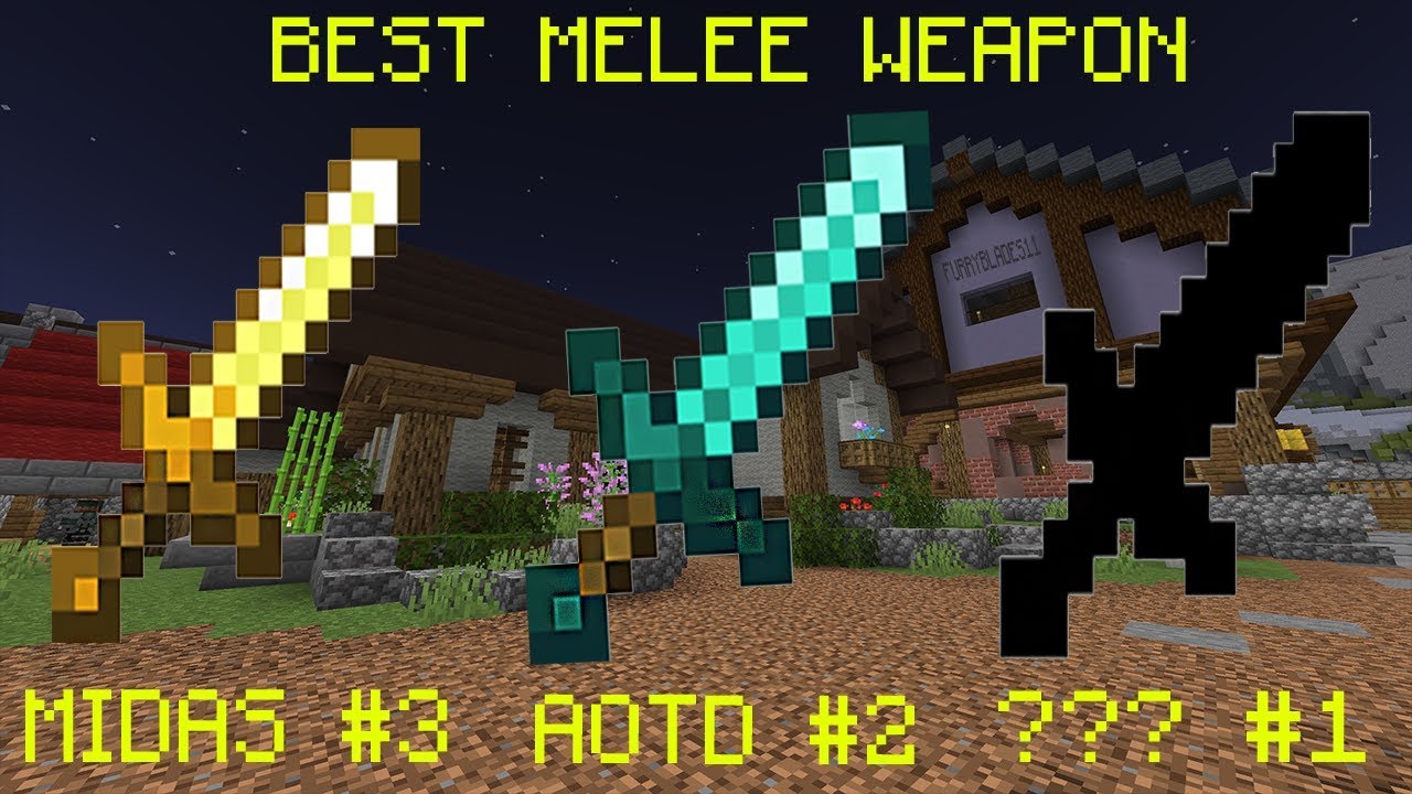 The Best Melee Weapons In Hypixel Skyblock Youtube