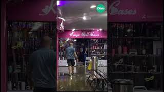 Chuva causa transtornos em centros comerciais de Fortaleza