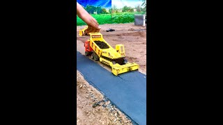 Road construction step by step