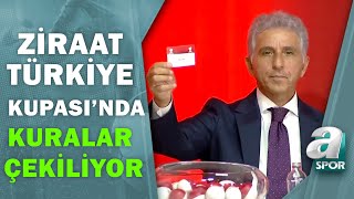 Ziraat Türkiye Kupası'nda Kuralar Çekiliyor / A Spor / Spor Gündemi / 01.10.2021