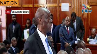 Lawyer Paul Muite: Conservatory order shields impeached DP Gachagua's constitutional rights