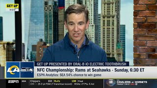 GET UP | Eli Manning make his pick: Seahawks, Rams, Patriots or Broncos will win Super Bowl