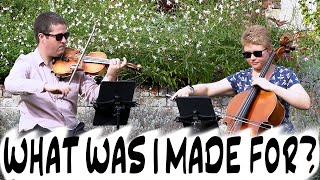 What Was I Made For? - Billie Eilish Violin & Cello Cover Live at Lanwades Hall