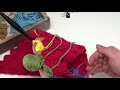 how to crochet corner to corner color changes right handed