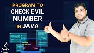 Evil Number in Java | Java program to check Evil number