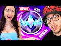 Fortnite RANKED *DUAL STREAM* with MY GIRLFRIEND