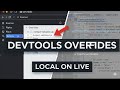 How to Override JavaScript and CSS  in Chrome DevTools (Real-Time Edits on Live Sites)!