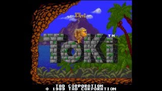 Toki - Original 1989 Arcade Version - Longplay