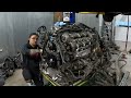 17 porsche macan gts powertrain removal