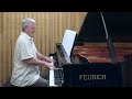 chopin nocturne op.9 no.3 p. barton feurich 218 piano