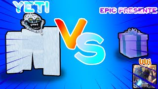 Roblox Unfamiliar Universe Incident (Yeti vs Epic Presente)