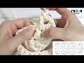 코바늘 가방 쉘네트 호보백♡브릭얀1볼로 만드는 여름 미니 호보백 2시간 완성 crochet bag moonknitting