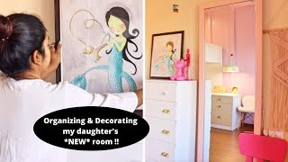 Organizing \u0026 decorating my daughter’s *NEW* room | Restoring 40 year old cast iron kadai