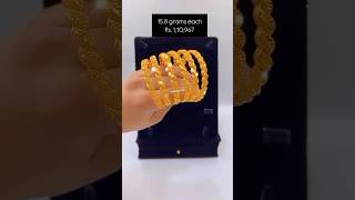 New model gold bangles designs with price | Gold kankan designs #goldjewelryideas #kankan #goldkada