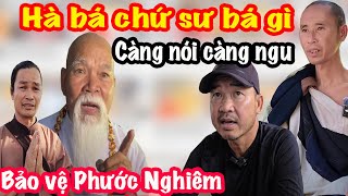 Căng! Lão Sư Bá Bụp Anh Báu Không Thương Tiếc, Bảo Vệ Phước Nghiêm Vụ Sư Minh Tuệ