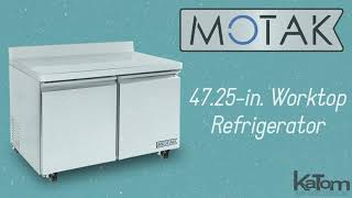 MoTak 47.25-in. Worktop Refrigerator (MWR-48-X)