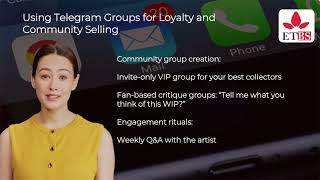 Using WhatsApp and Telegram for Art Sales Module 8