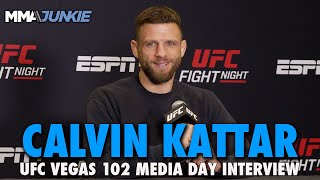 UFC Vegas 102's Calvin Kattar Not Feeling Pressure of Three-Fight Losing Skid