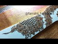 Full hand detailed henna design || FamShii henna 2018.