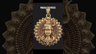 9886130900 Om Namah Shivaya Divine Shiva Pendant 30 gm Gold #shiv #Shiva #shankara #namo