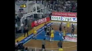 P.A.O.K  BASKET.  Π.Α.Ο.Κ Περιστέρι 78-47.