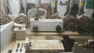 Reignmac woodworking machinery four side moulder for MDF flooring