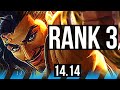 AKSHAN vs CORKI (MID) | Rank 1 Akshan, Rank 3, 71% winrate, 5k comeback | EUW Challenger | 14.14