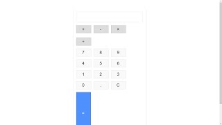 JAVASCRIPT Course Project Based Learning - Calculator Projects Using Javascript