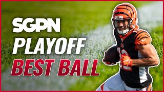 Playoff Best Ball Draft 3.0 - Sports Gambling Podcast - Best Ball - Underdog Fantasy