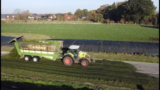 Grasernte Grassilo Grassilage Bartelsdorf 2020 Deutz, Claas, John Deere